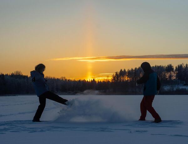 PlayingInTheSnow