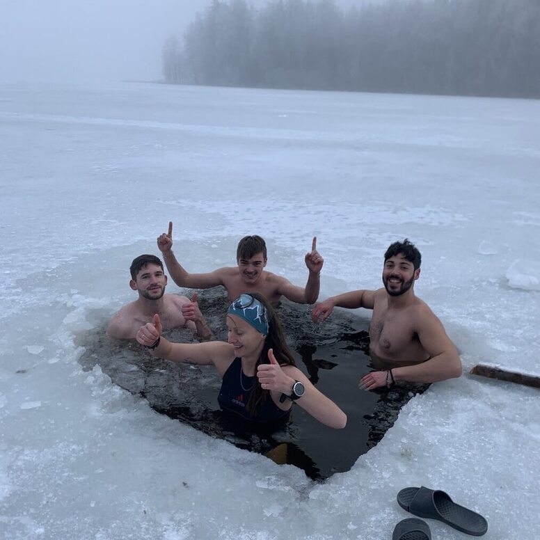 winter swim